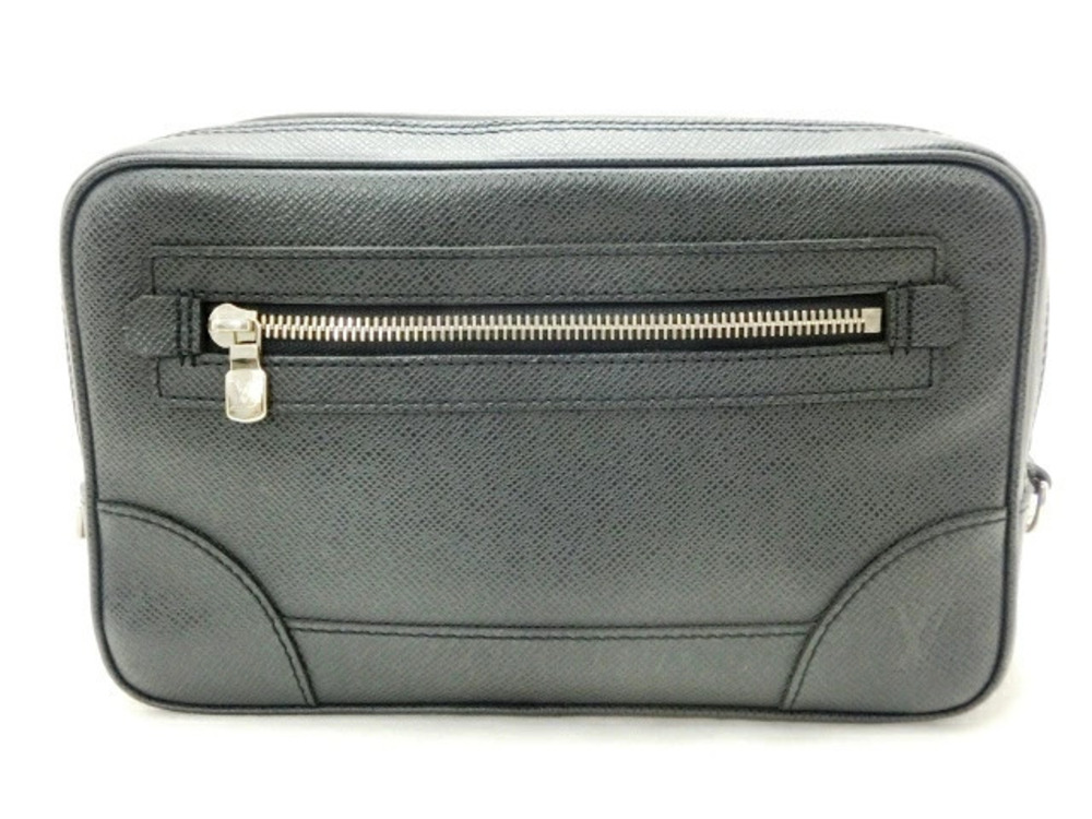 LOUIS VUITTON Shoulder Bag Neo Pavel Taiga Ardoise